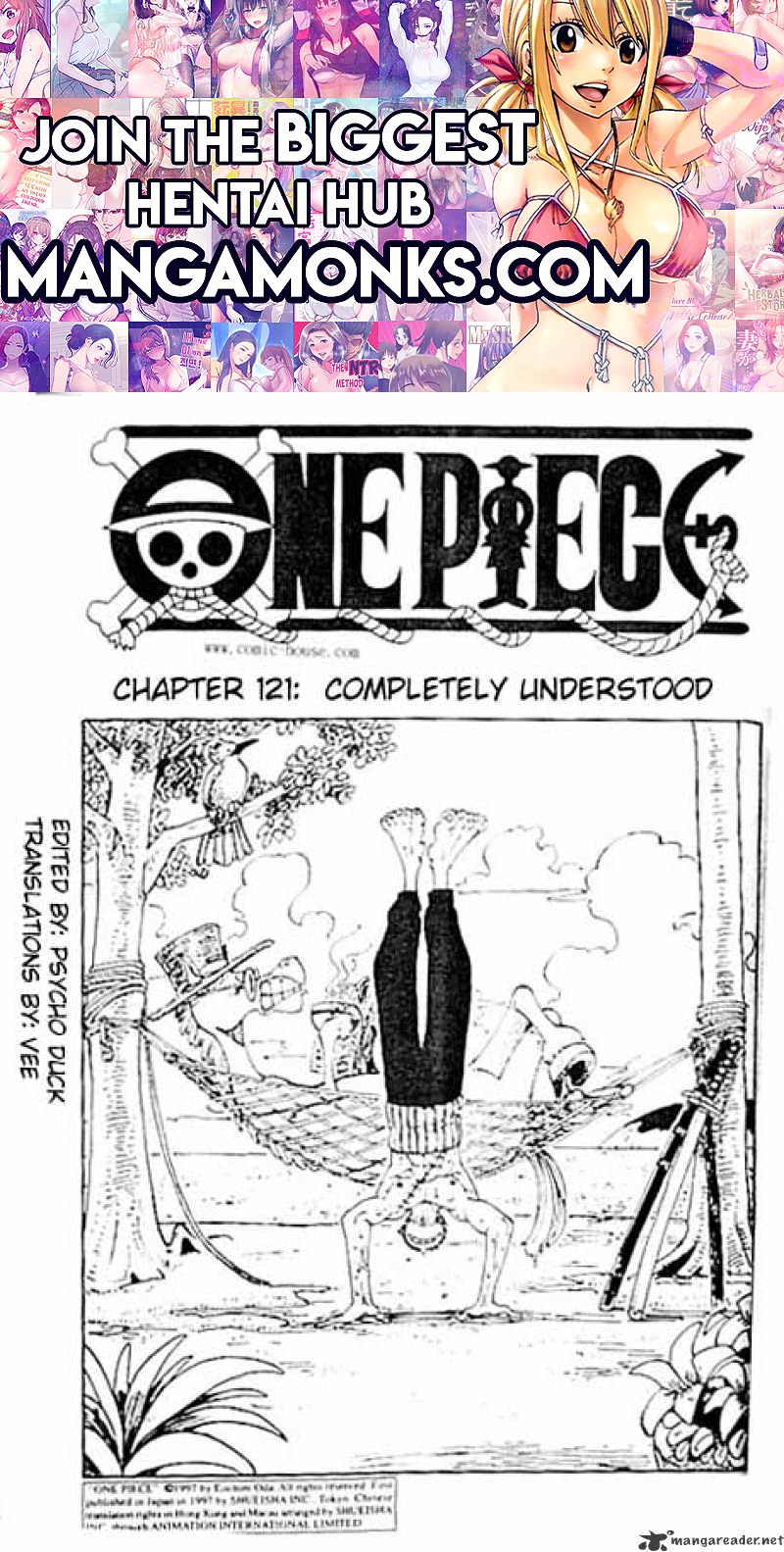 One Piece chapter 121 page 1