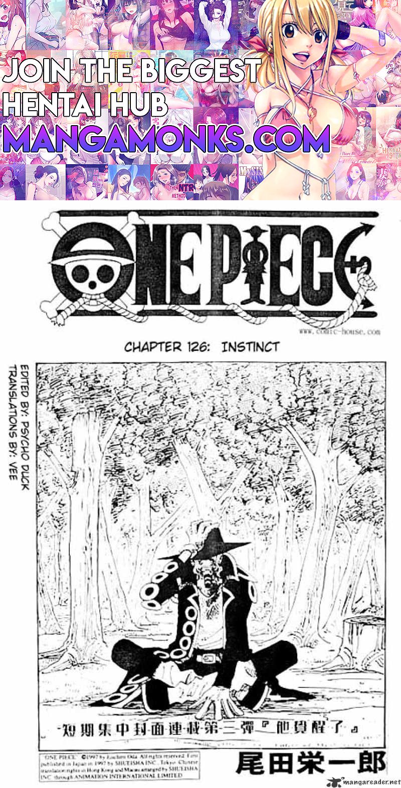 One Piece chapter 126 page 1