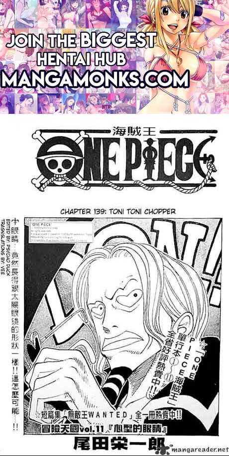 One Piece chapter 139 page 1