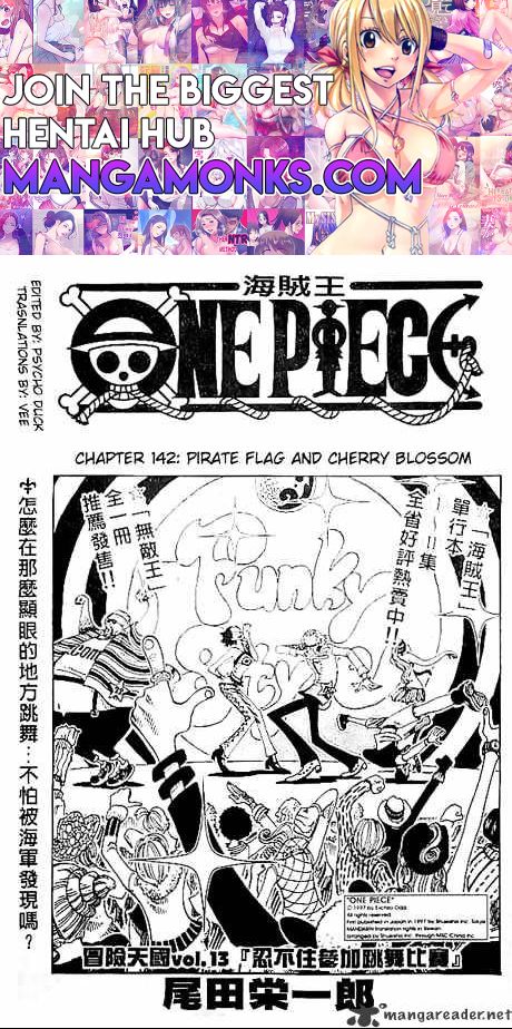 One Piece chapter 142 page 1
