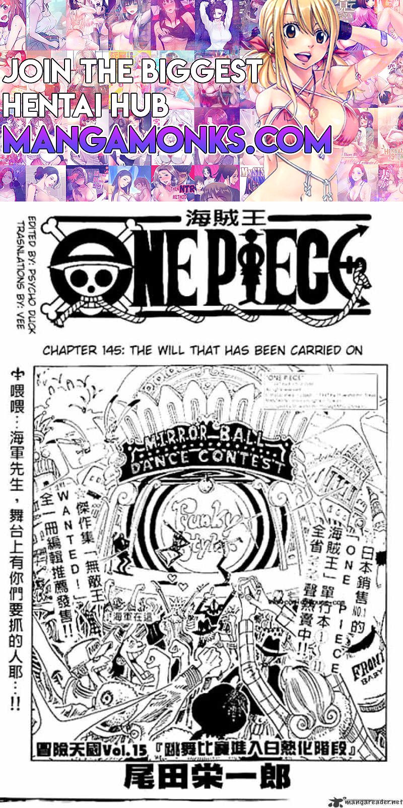 One Piece chapter 145 page 1