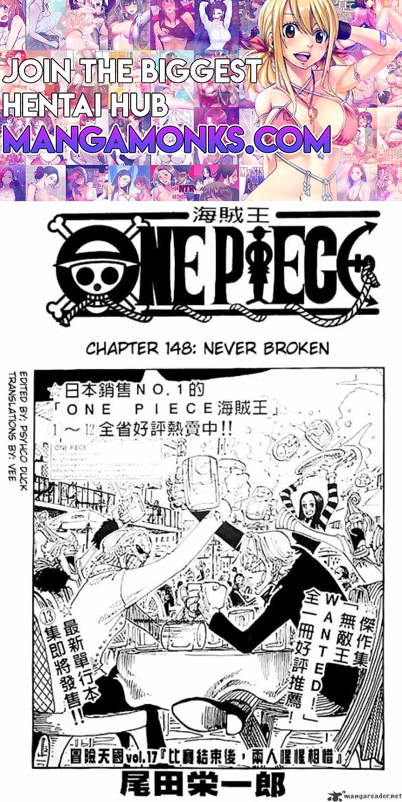 One Piece chapter 148 page 1