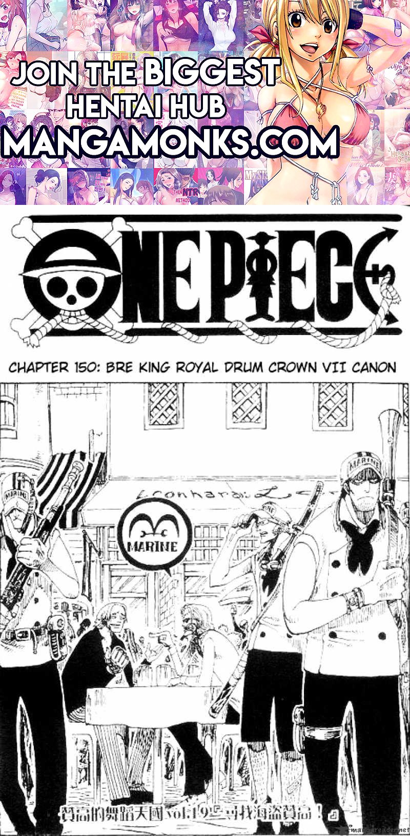One Piece chapter 150 page 1