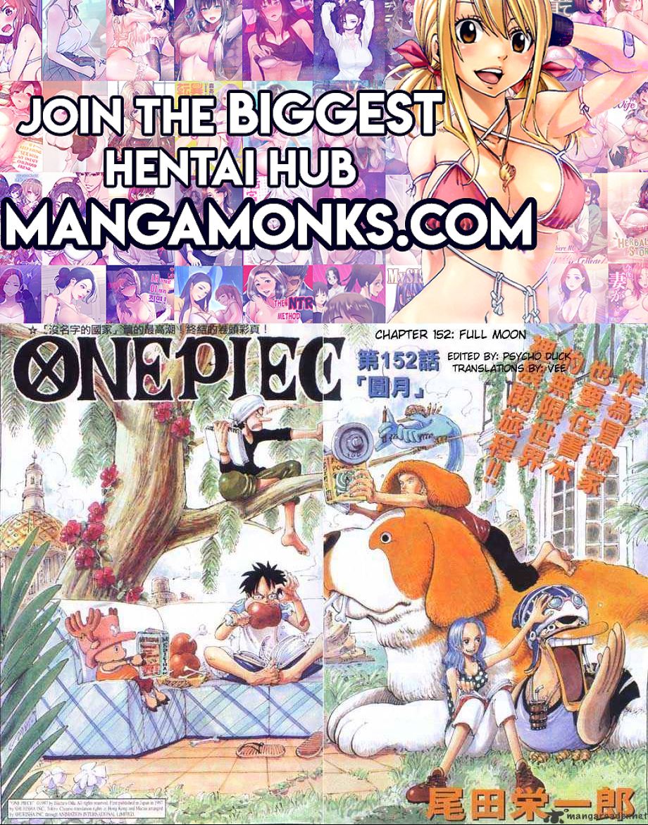 One Piece chapter 152 page 1