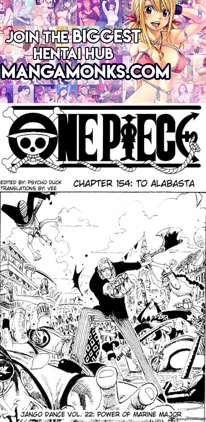 One Piece chapter 154 page 1