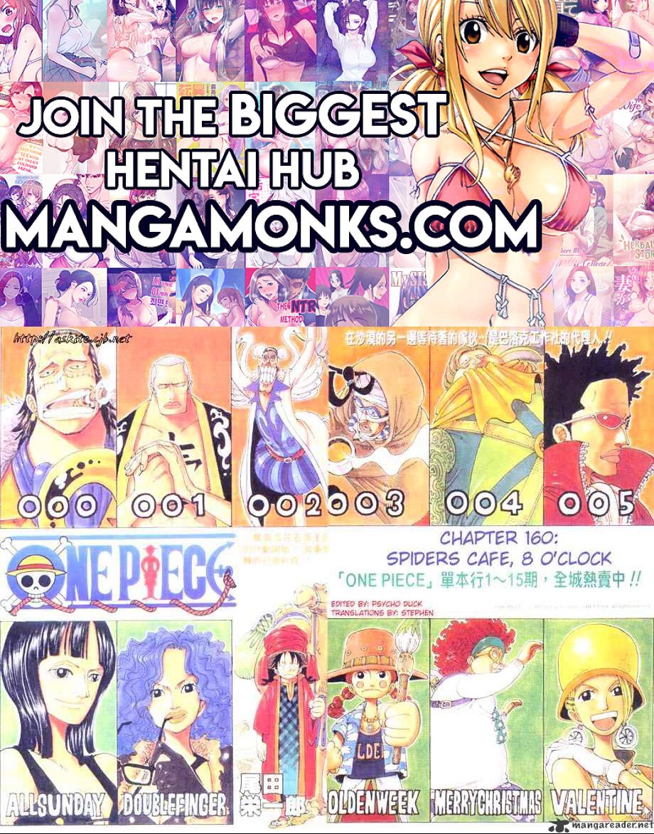 One Piece chapter 160 page 1