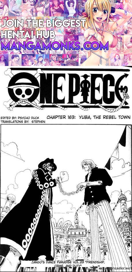 One Piece chapter 163 page 1