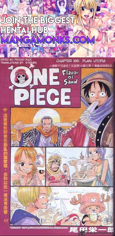 One Piece chapter 165 page 1