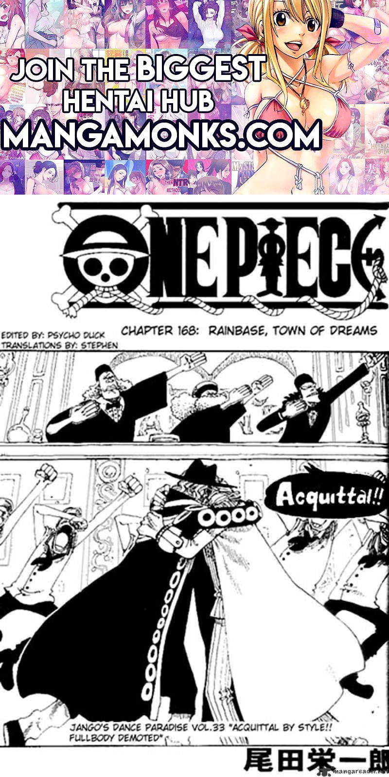 One Piece chapter 168 page 1