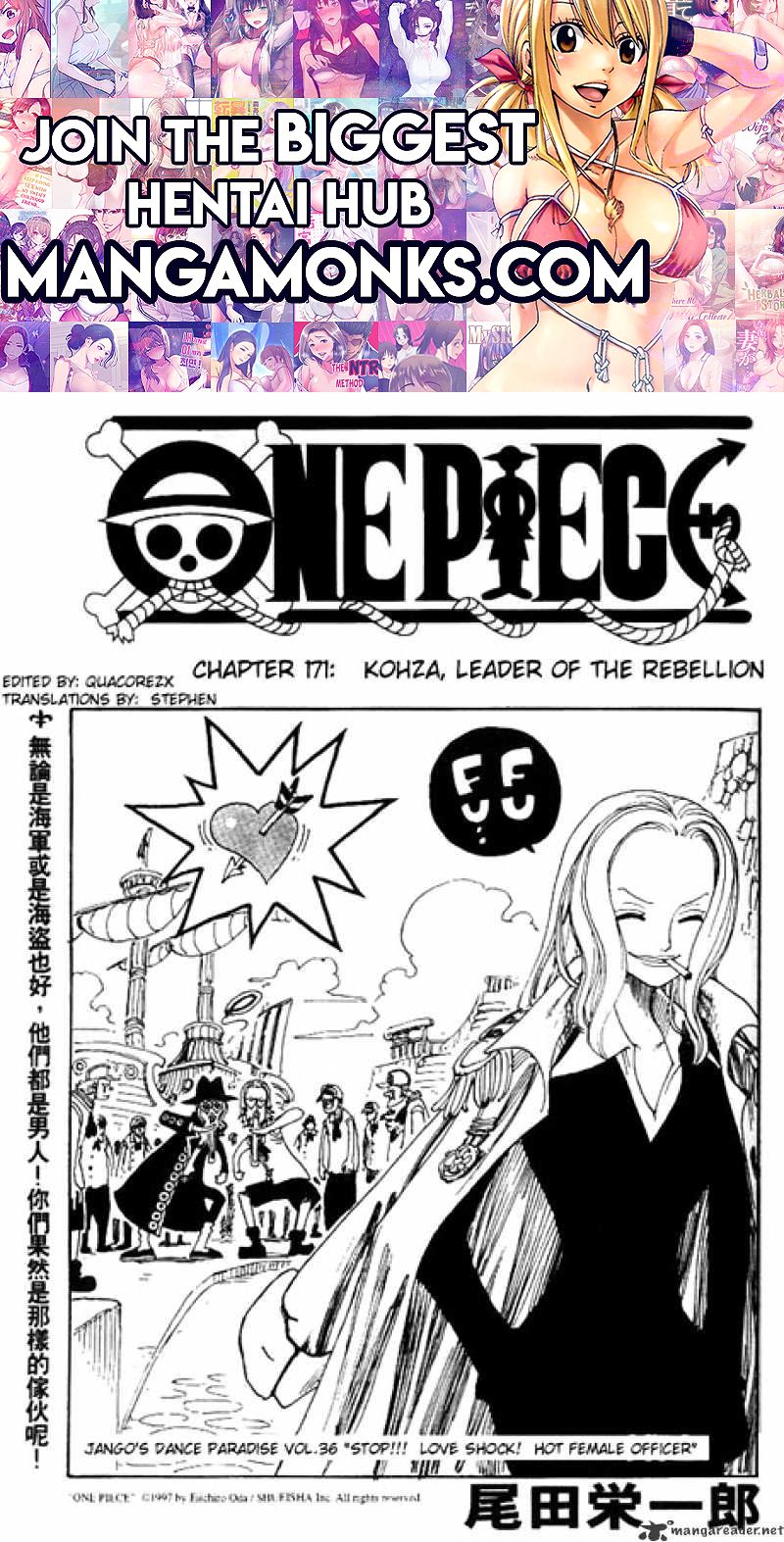 One Piece chapter 171 page 1
