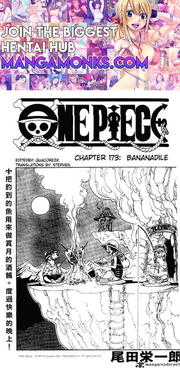 One Piece chapter 173 page 1