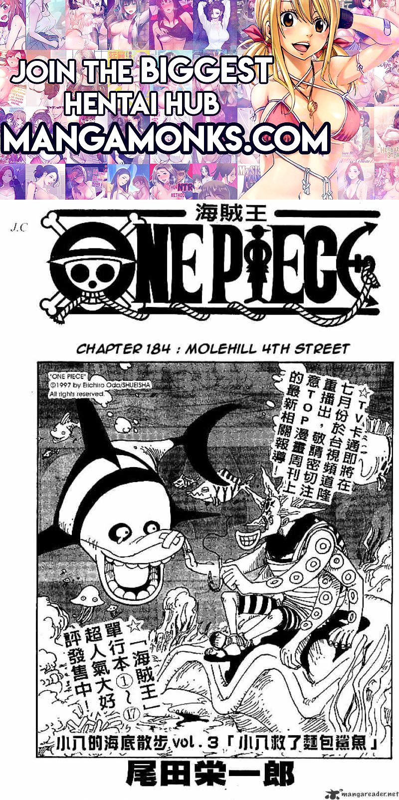 One Piece chapter 184 page 1