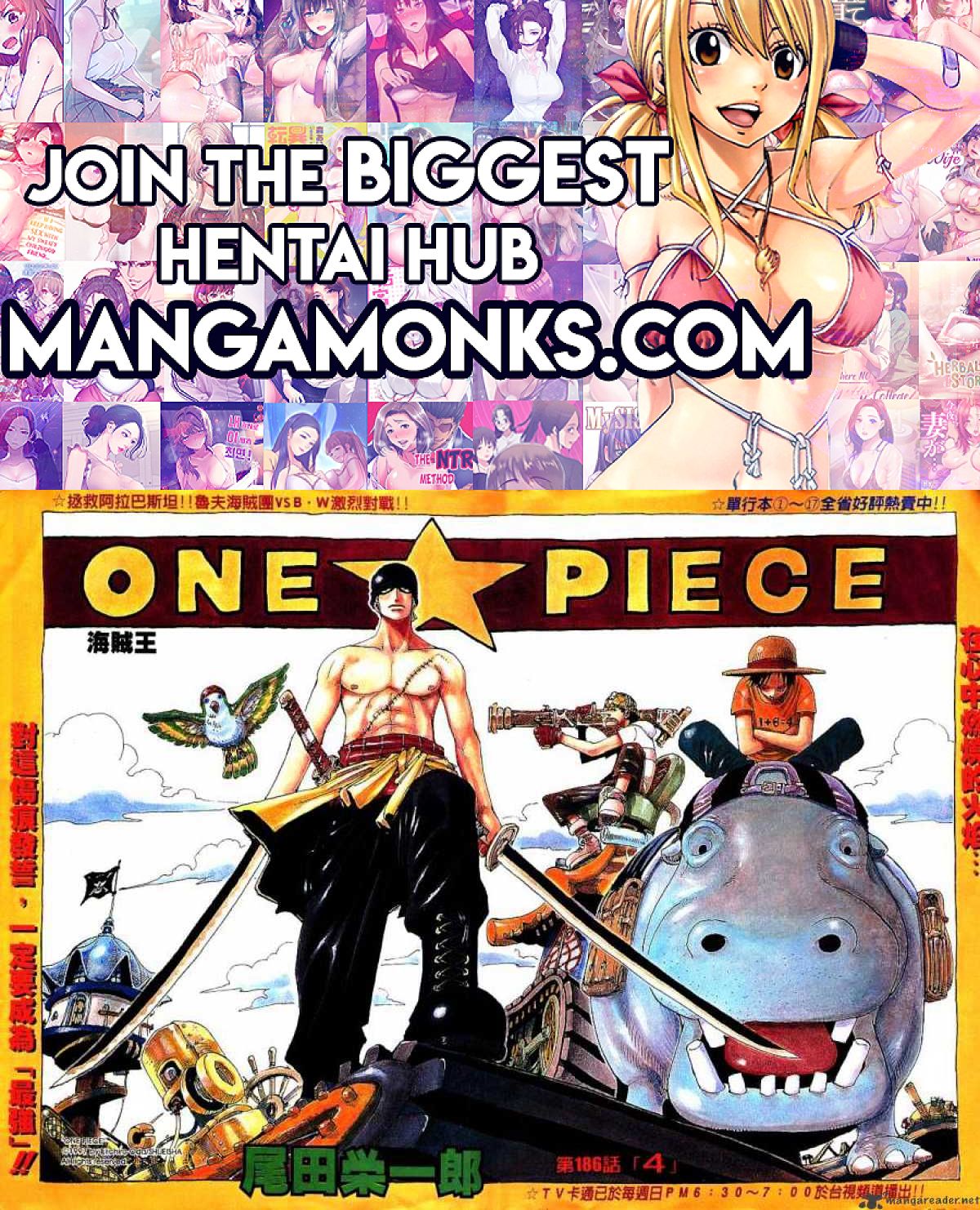 One Piece chapter 186 page 1