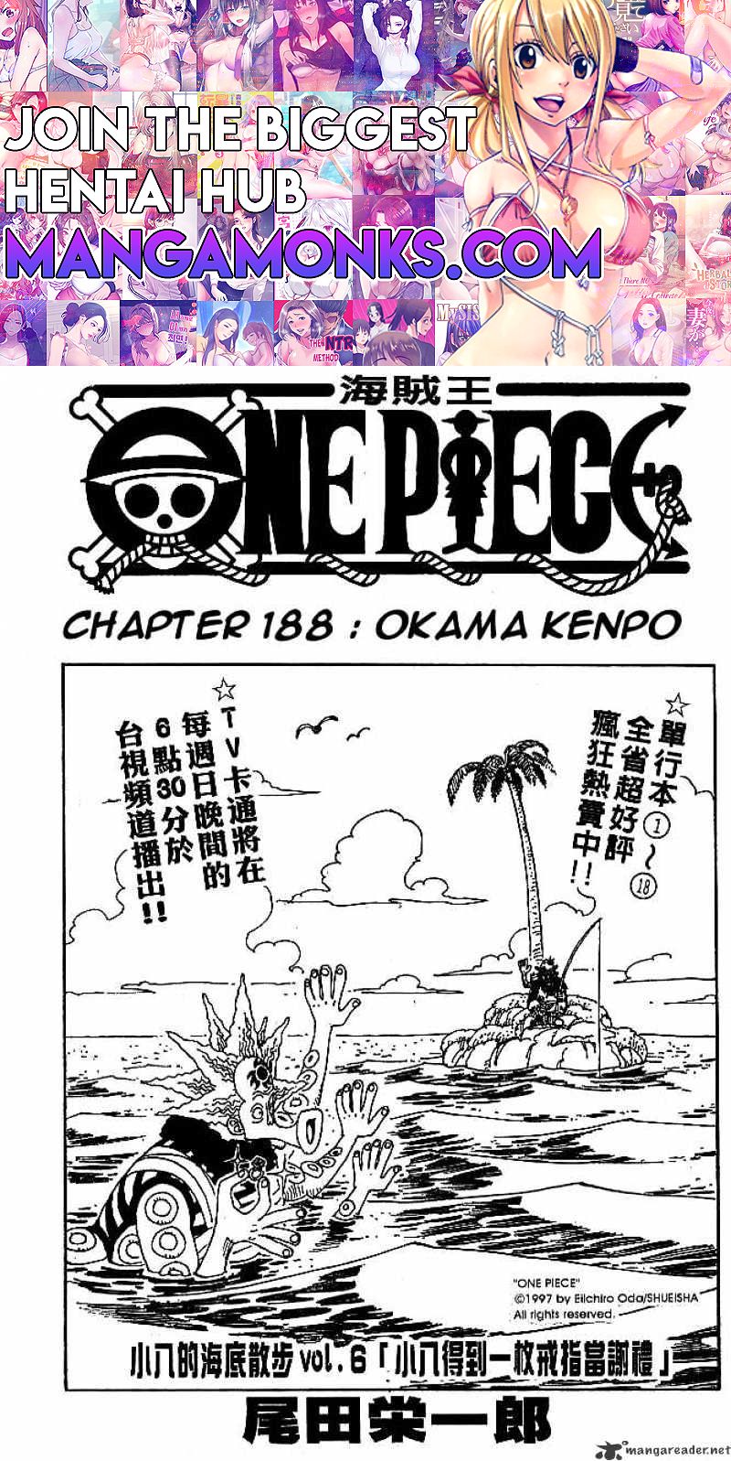 One Piece chapter 188 page 1