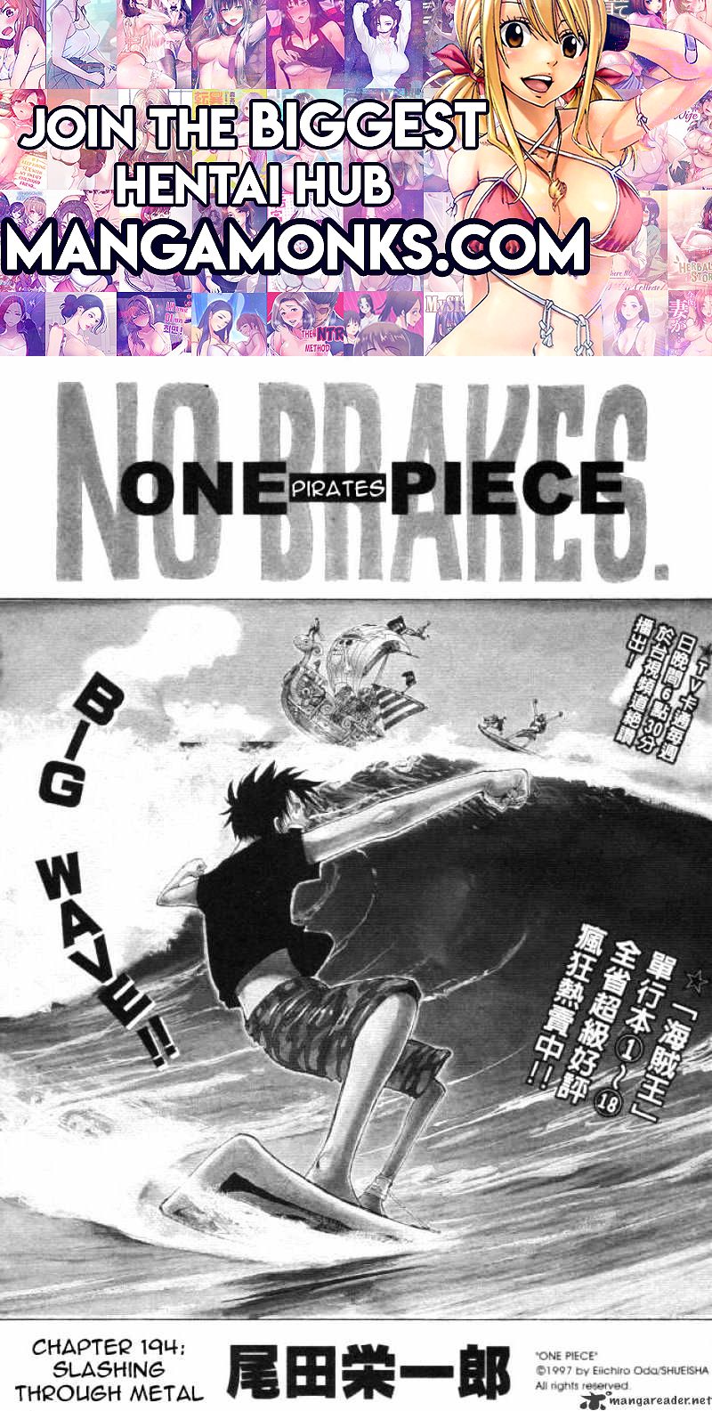One Piece chapter 194 page 1