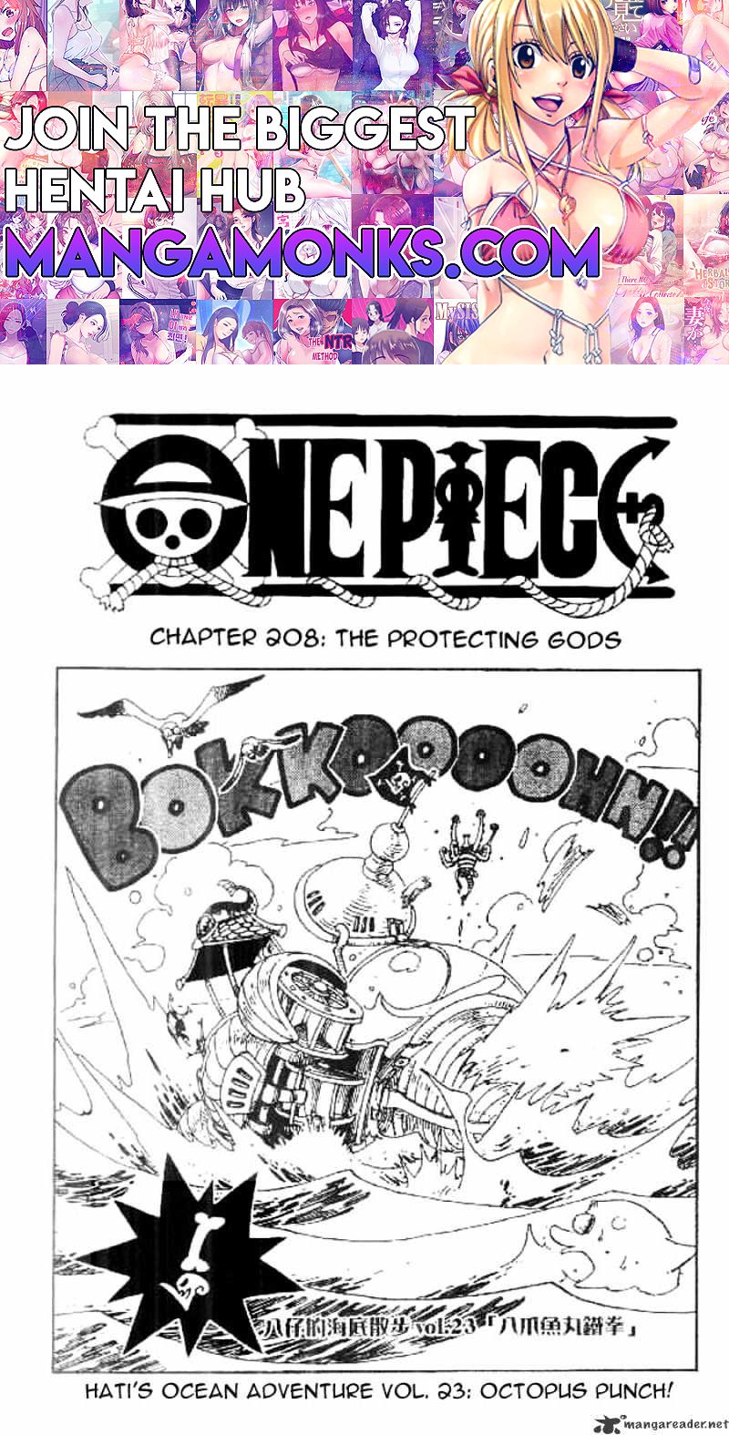 One Piece chapter 208 page 1