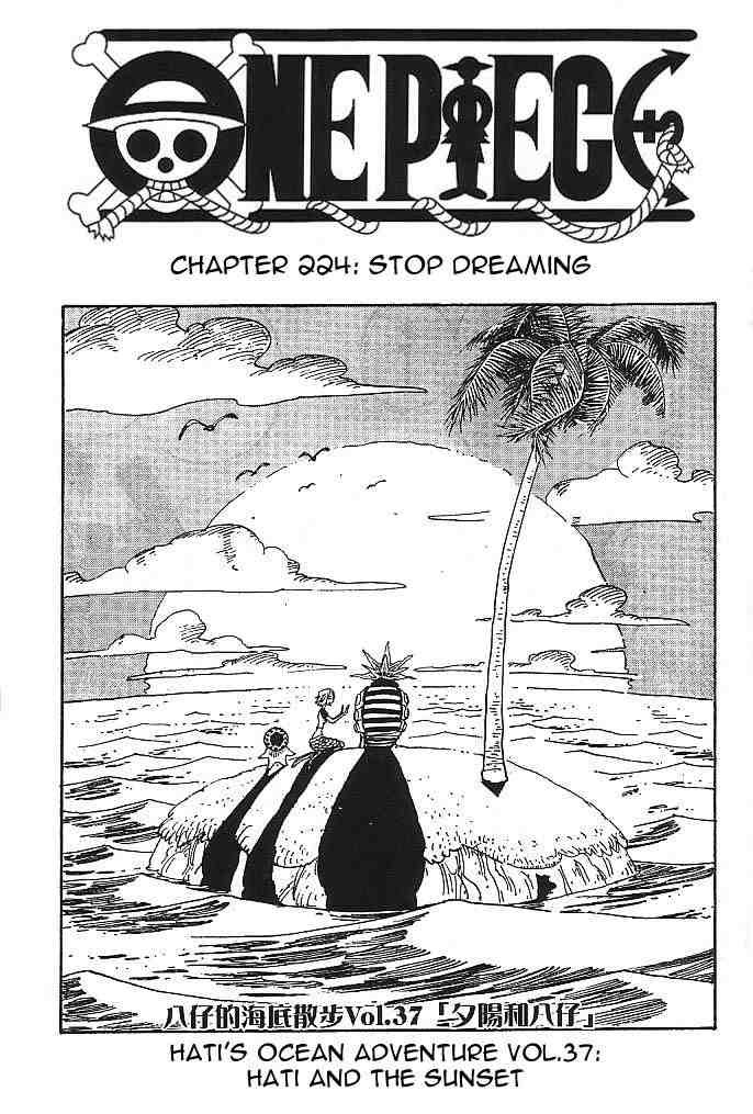 One Piece chapter 224 page 1