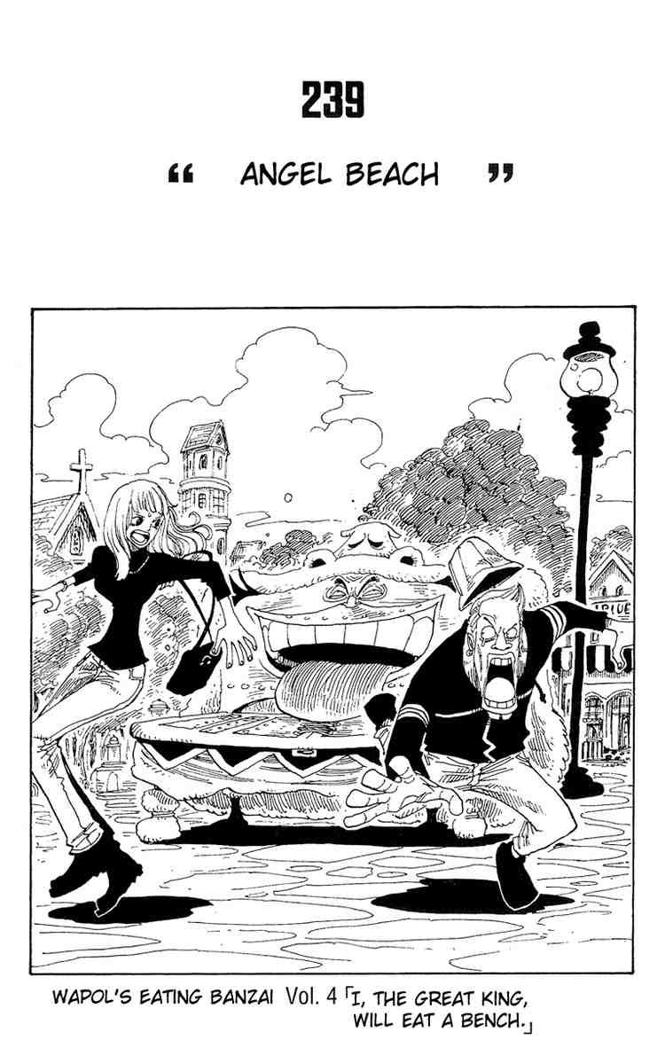 One Piece chapter 239 page 1