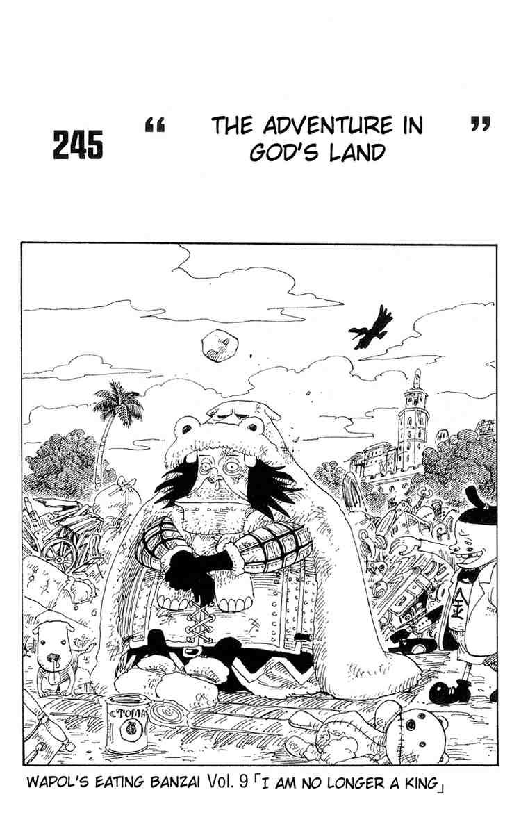 One Piece chapter 245 page 1