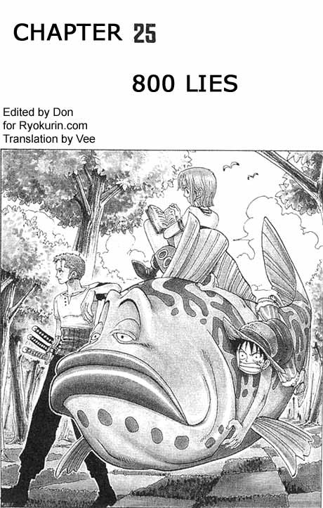 One Piece chapter 25 page 1