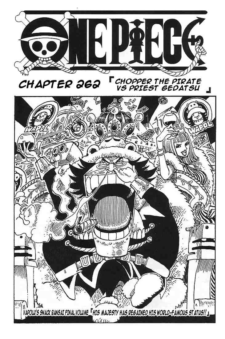 One Piece chapter 262 page 1