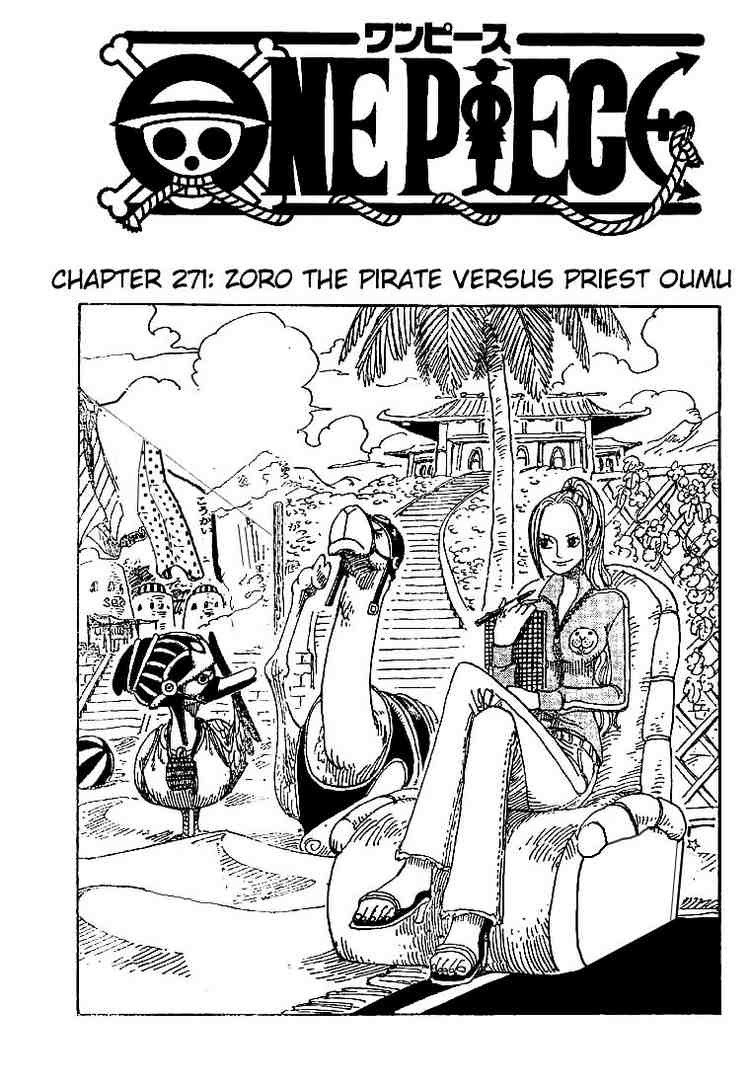 One Piece chapter 271 page 1