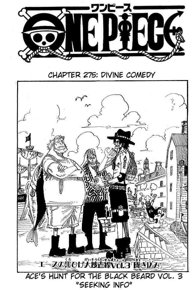 One Piece chapter 275 page 1
