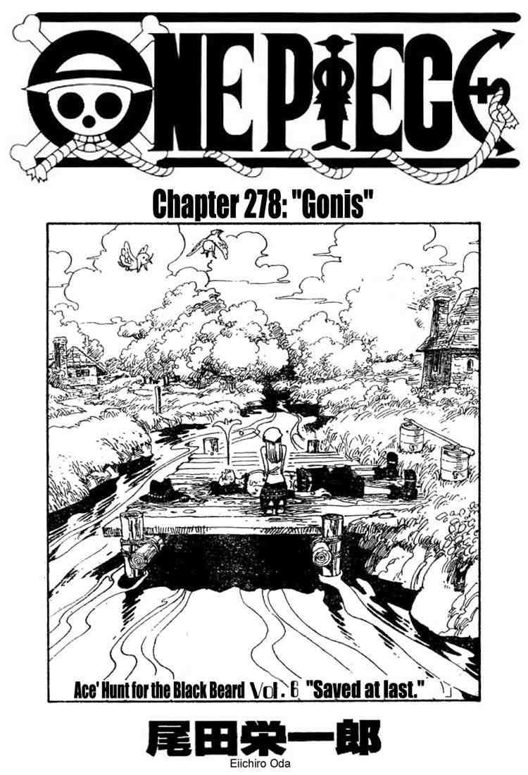 One Piece chapter 278 page 1