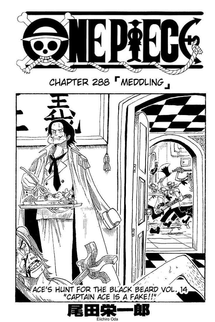 One Piece chapter 288 page 1