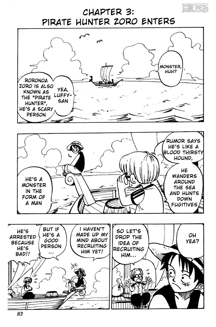 One Piece chapter 3 page 1