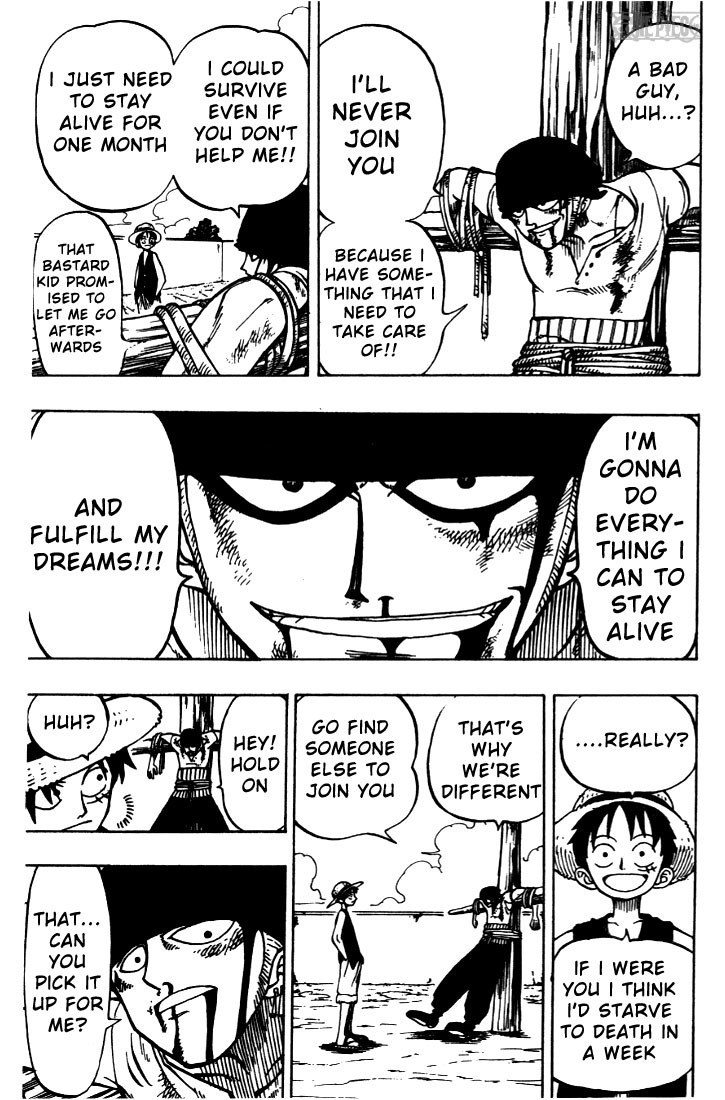 One Piece chapter 3 page 17