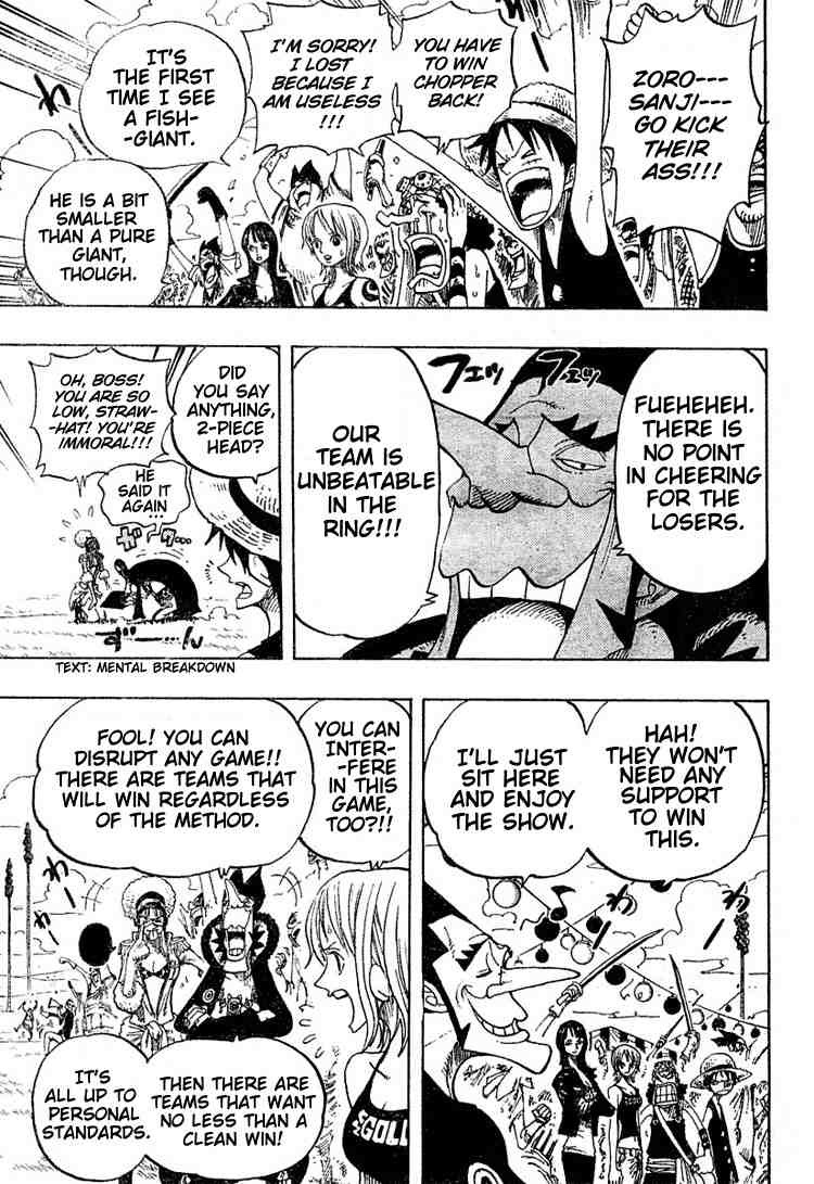 One Piece chapter 310 page 4