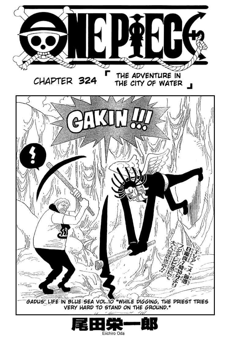 One Piece chapter 324 page 1