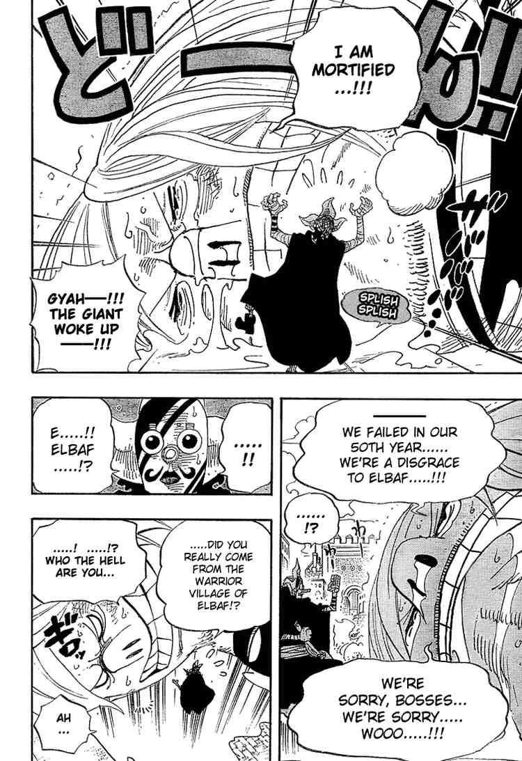 One Piece chapter 384 page 4