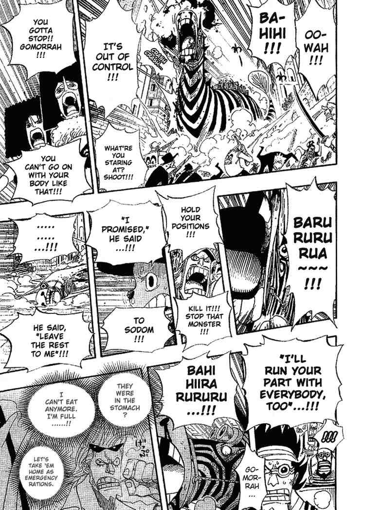 One Piece chapter 385 page 17