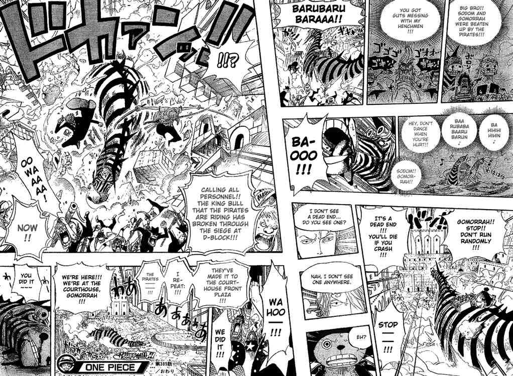 One Piece chapter 385 page 18