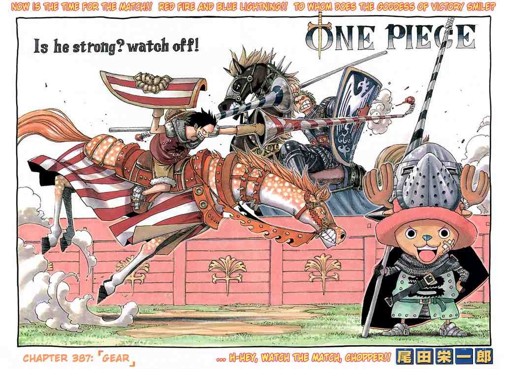 One Piece chapter 387 page 1