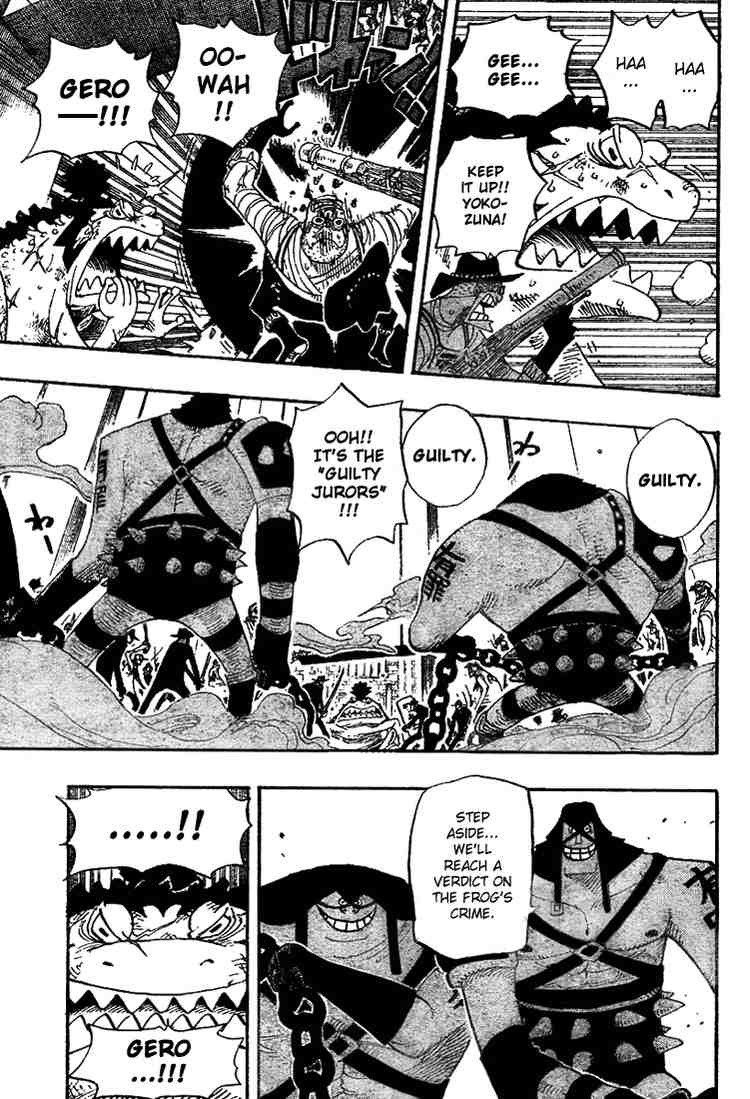One Piece chapter 390 page 3