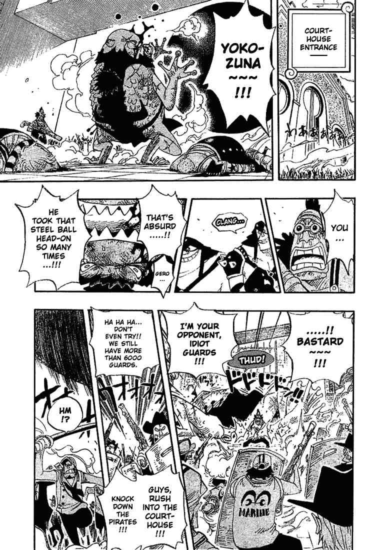 One Piece chapter 390 page 9
