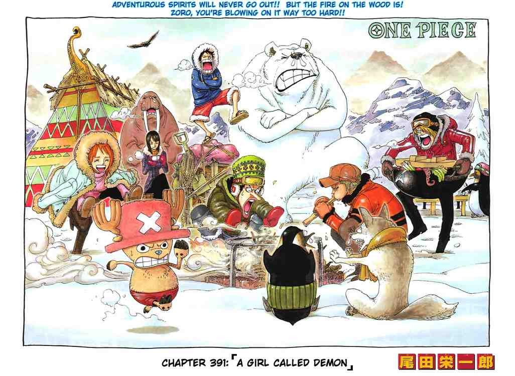 One Piece chapter 391 page 1