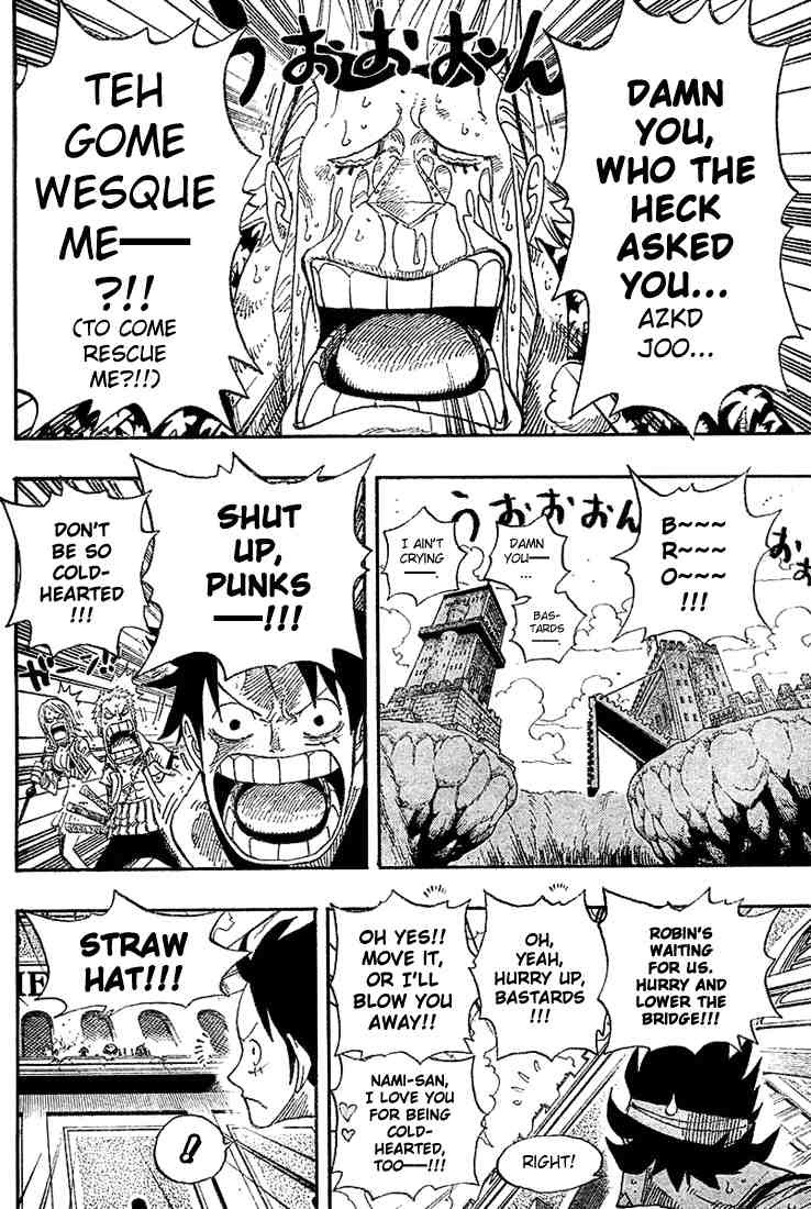 One Piece chapter 399 page 14