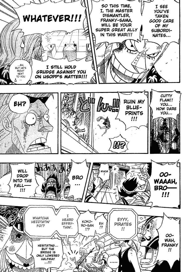One Piece chapter 399 page 15