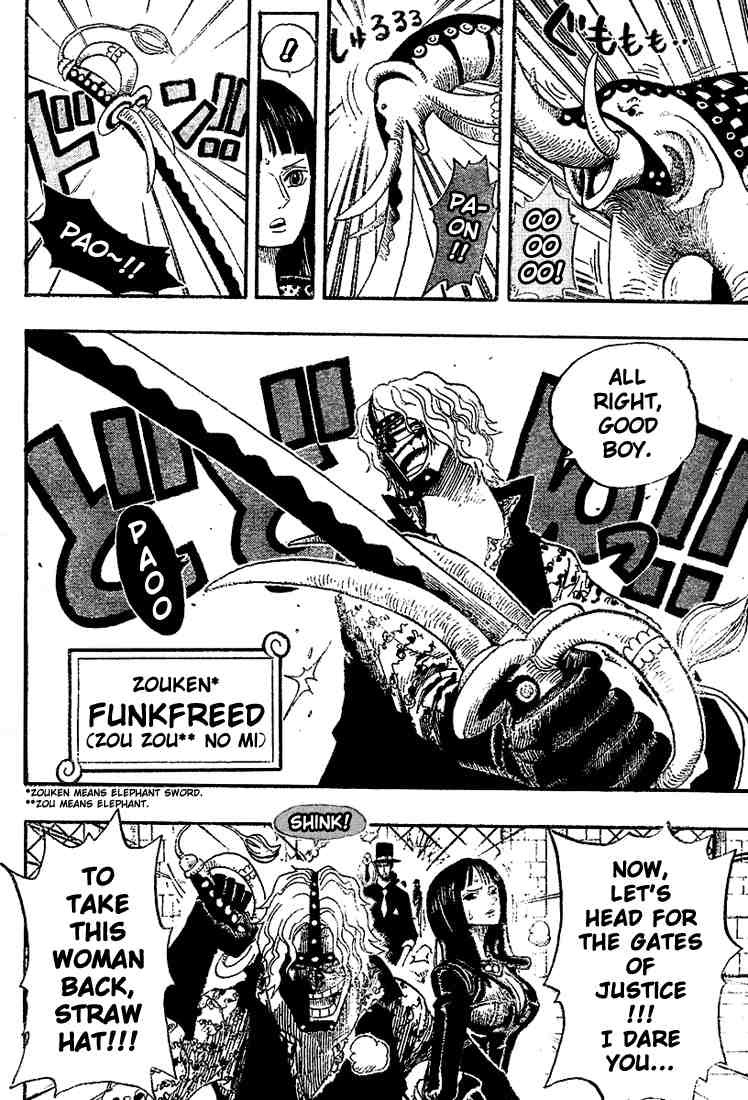 One Piece chapter 400 page 6