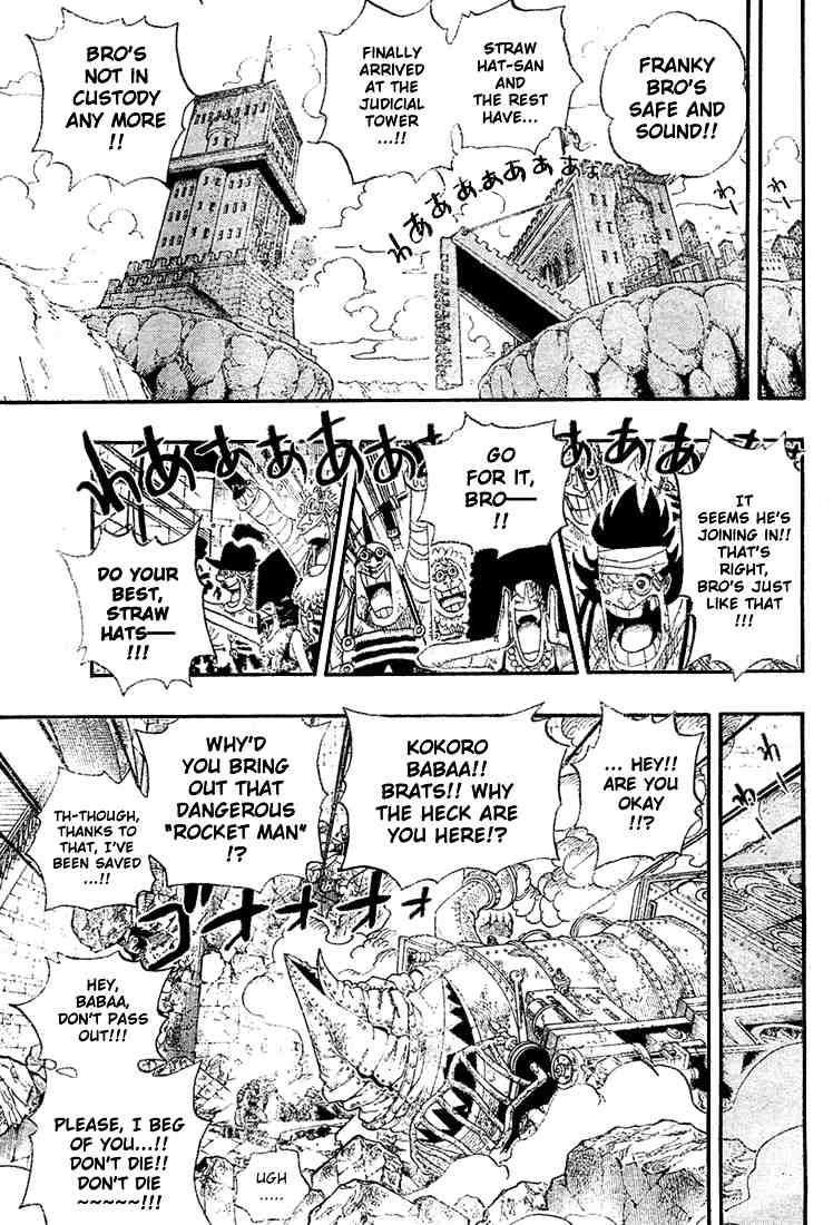 One Piece chapter 400 page 7