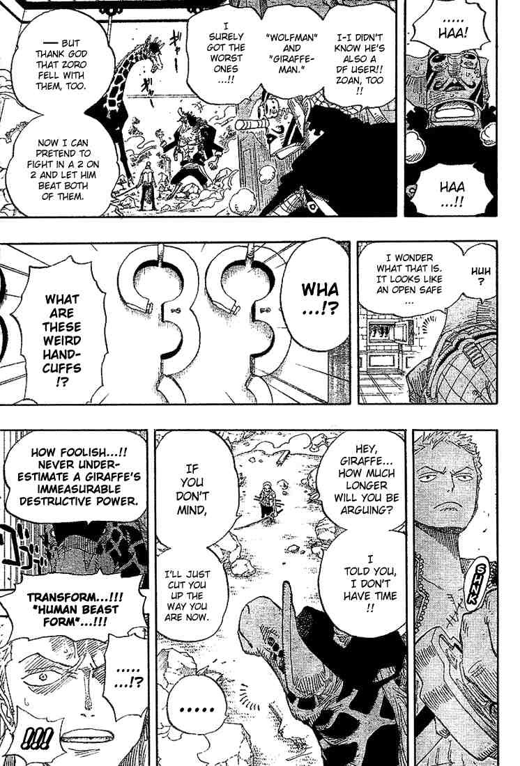 One Piece chapter 402 page 3