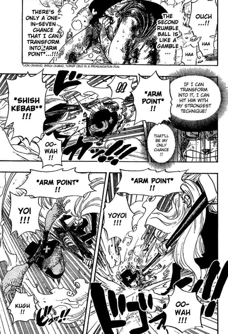 One Piece chapter 407 page 3