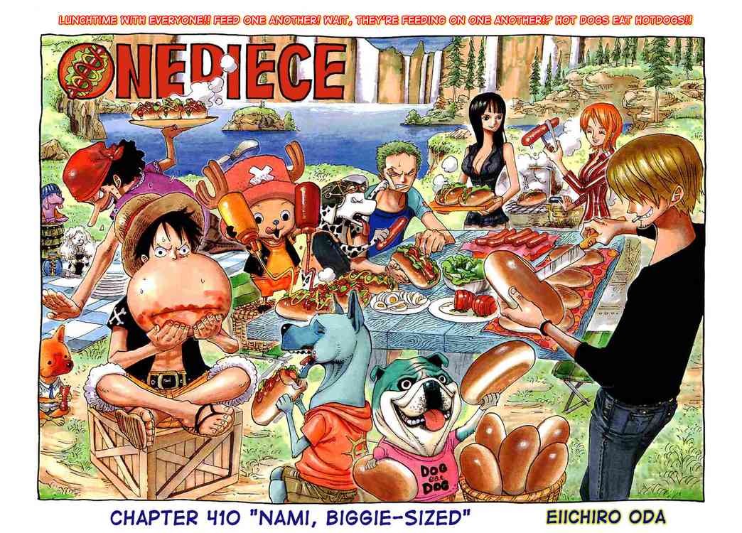 One Piece chapter 410 page 2