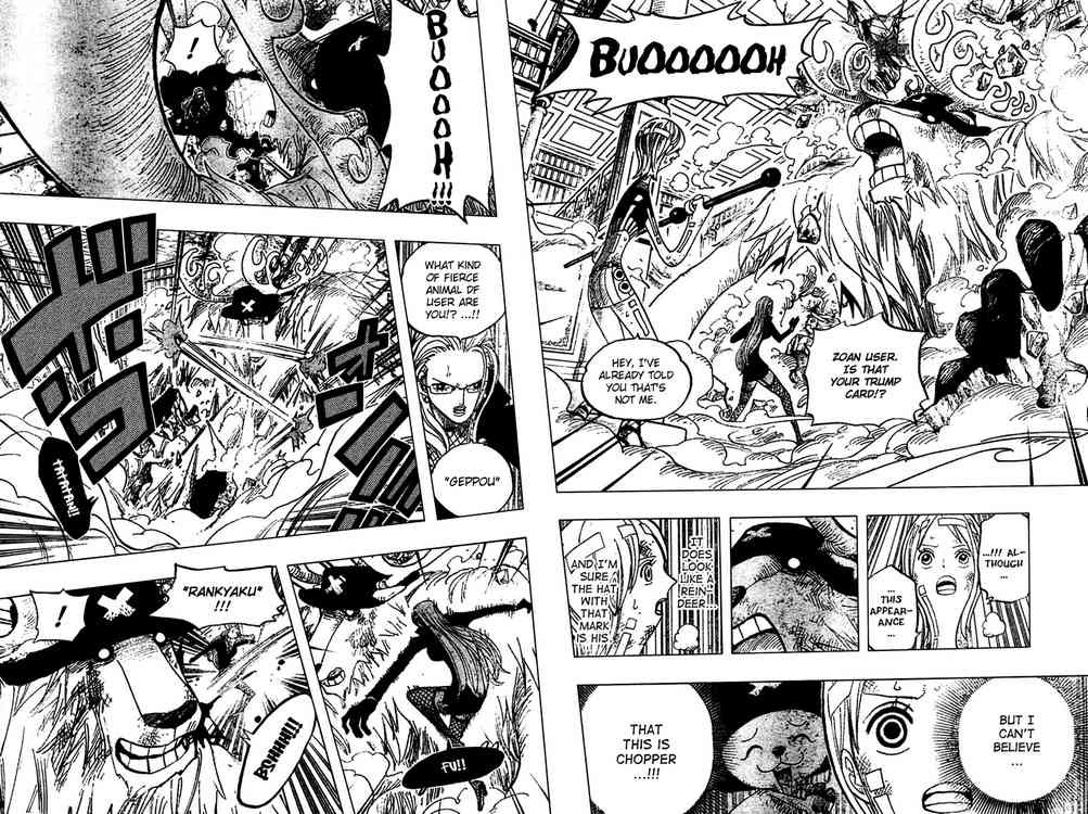 One Piece chapter 411 page 2