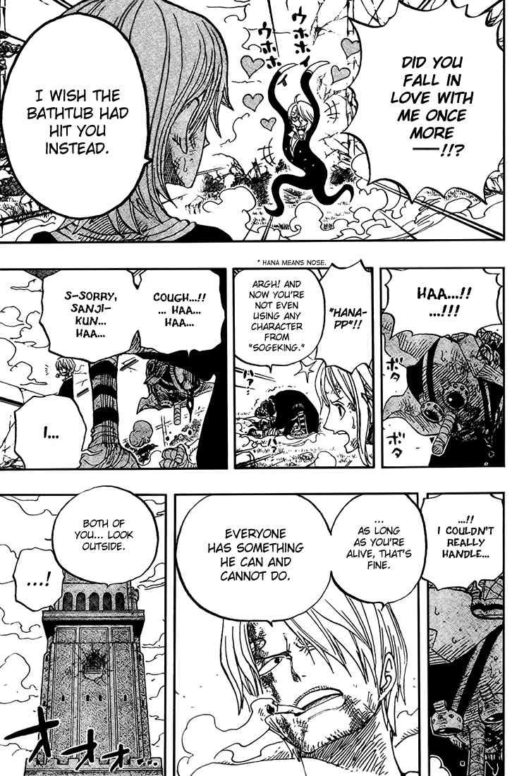 One Piece chapter 414 page 3