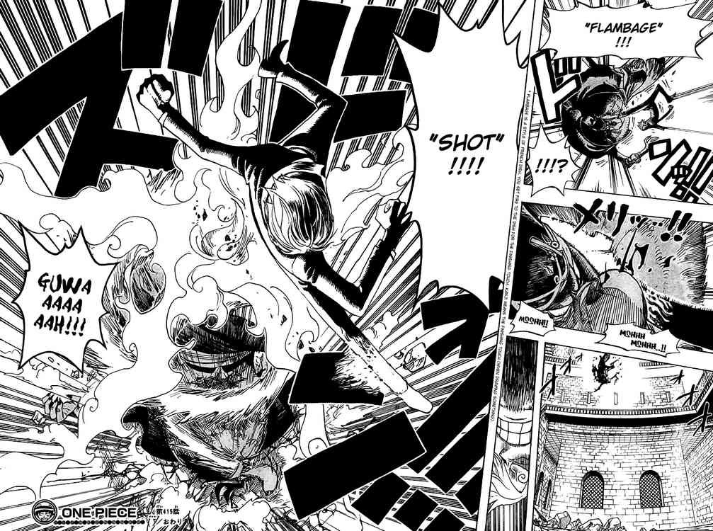 One Piece chapter 415 page 17